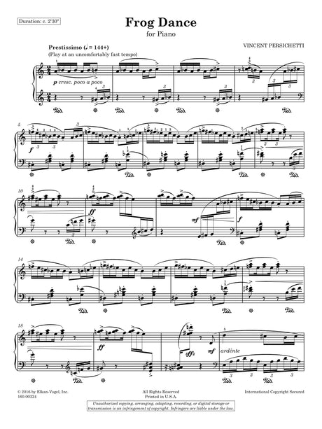Persichetti: Frog Dance