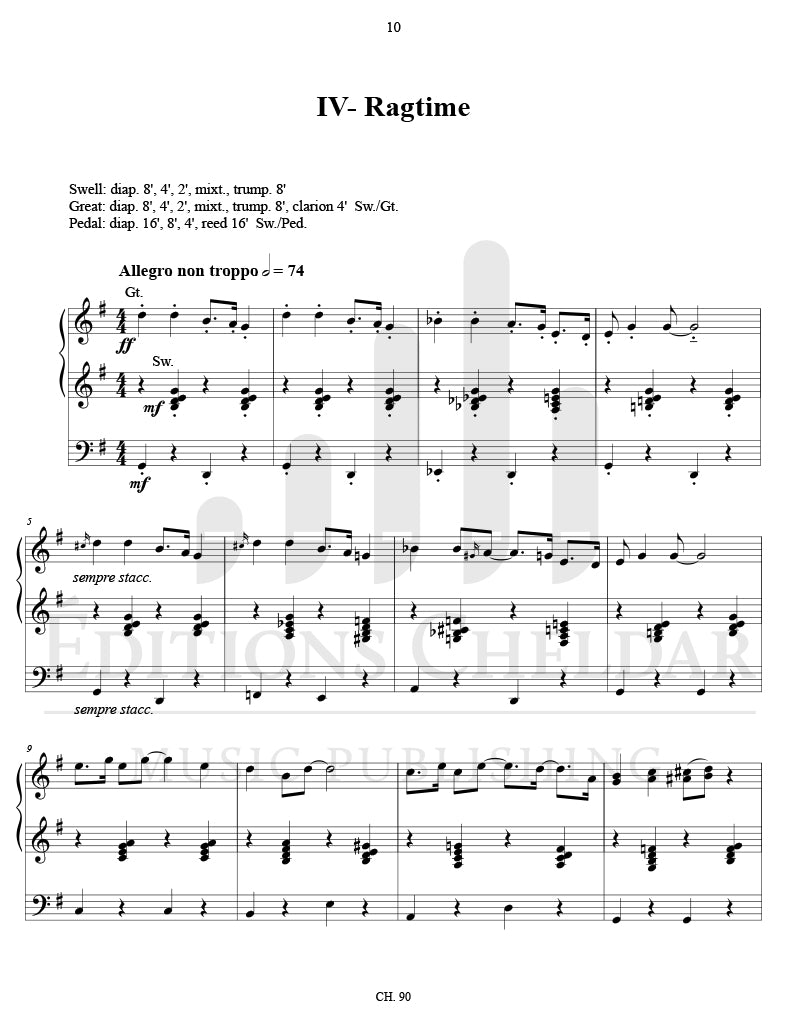 Bédard: 4 Pieces in Jazz Style