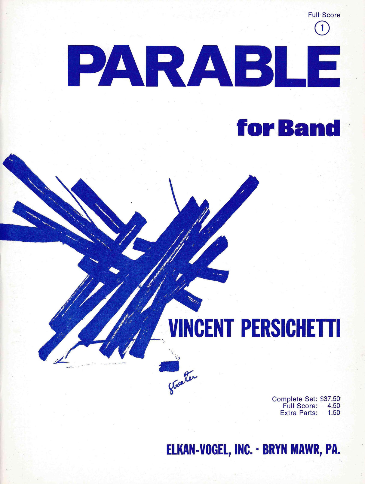 Persichetti: Parable IX for Band, Op. 121