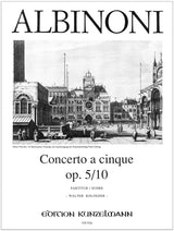 Albinoni: Concerto a cinque in A Major, Op. 5, No. 10