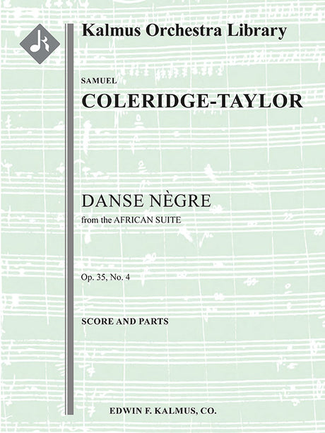 Coleridge-Taylor: Danse Negre (No. 4) from African Suite, Op. 35