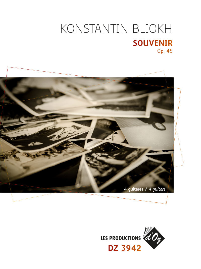 Bliokh: Souvenir, Op. 45