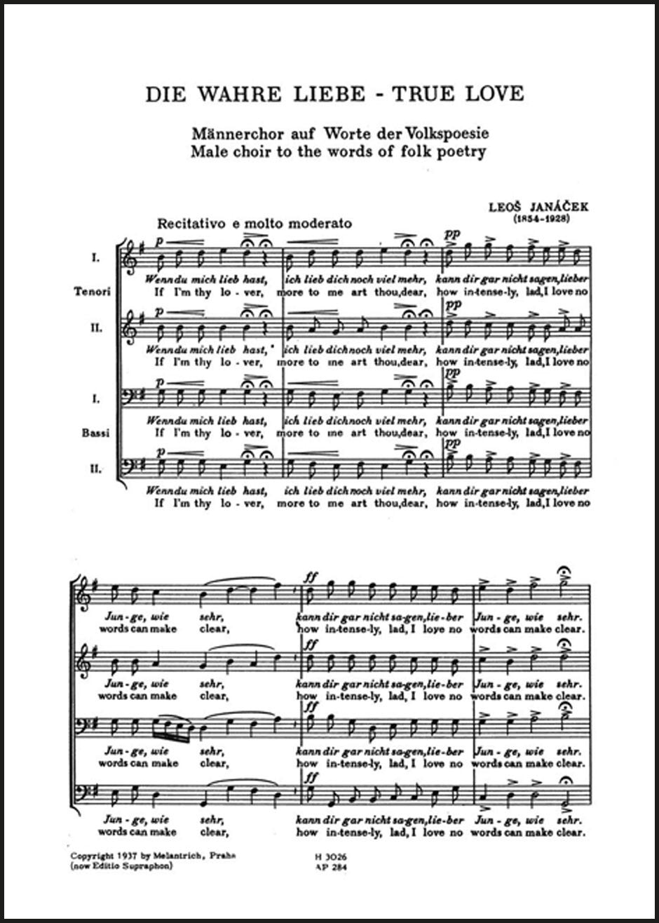 Janáček: True Love