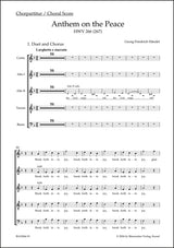 Handel: Anthem on the Peace, HWV 266 (267)
