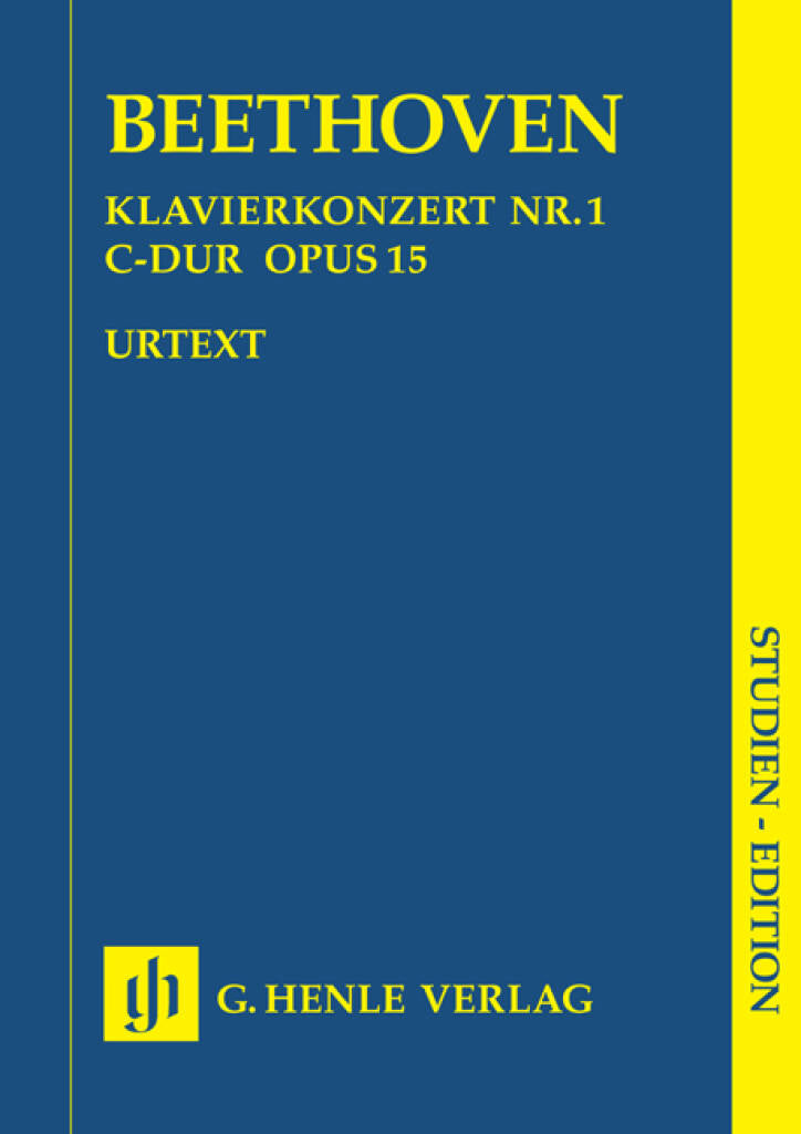 Beethoven Klavierkonzert Nr. 1 ヘンレ Beethoven: Piano Concerto No. 1 in C Major, Op. 15 – Ficks Music