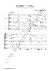 Gade: String Quintet in F Minor