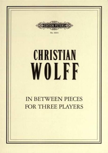 Wolff: In Between Pieces
