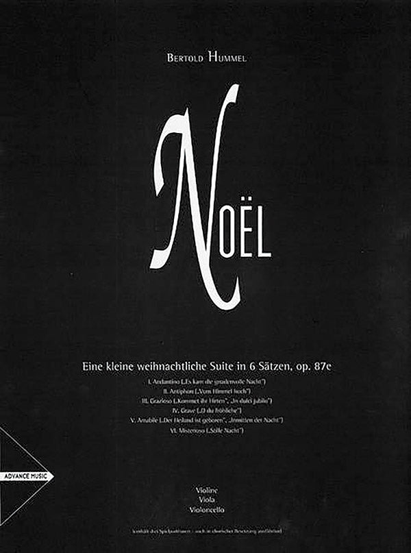 B. Hummel: Noël, Op. 87e