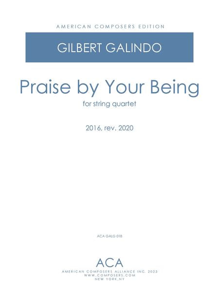 Galindo: Praise by Your Being