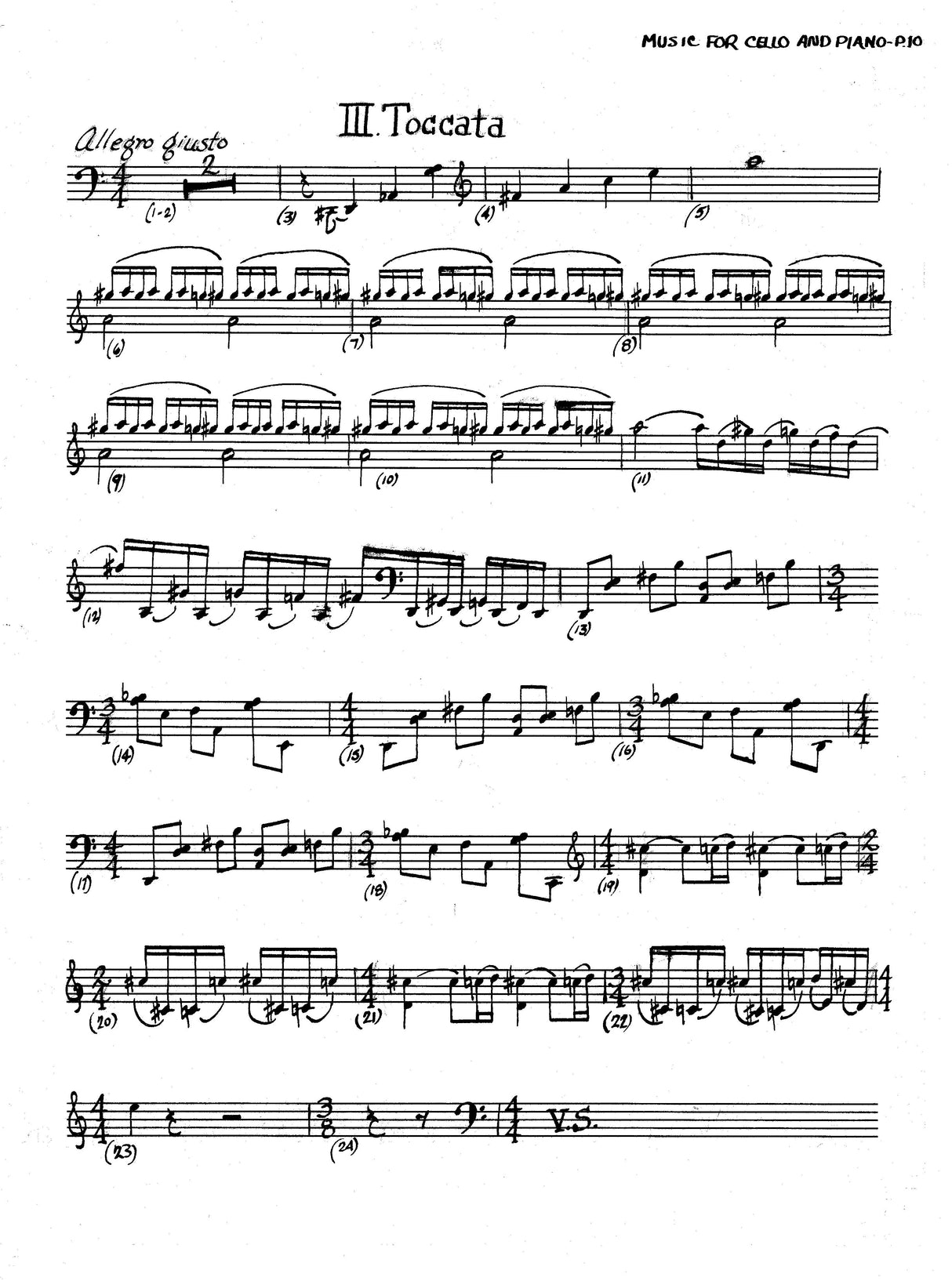 Moore: Music for Cello and Piano