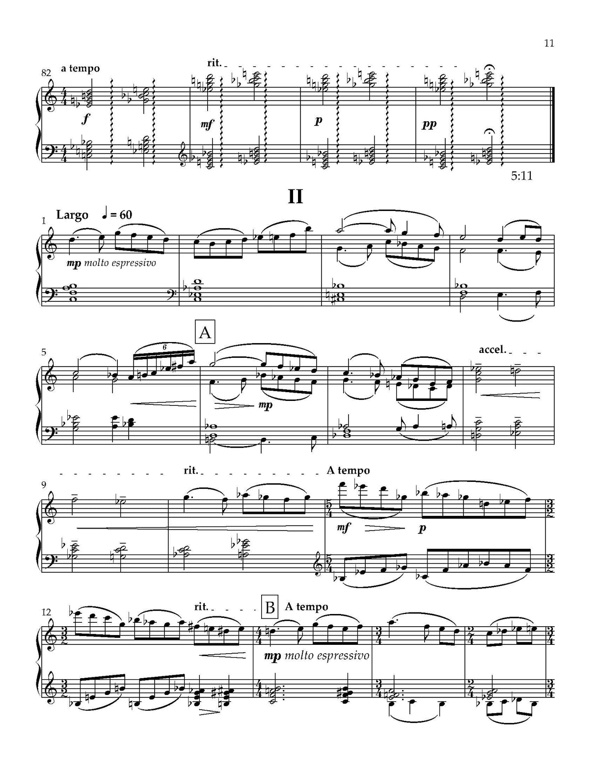 D. Richardson: Four Meditations