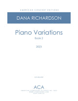 D. Richardson: Piano Variations - Book 2