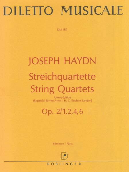 Haydn: String Quartets, Hob. III:7,8,10,12