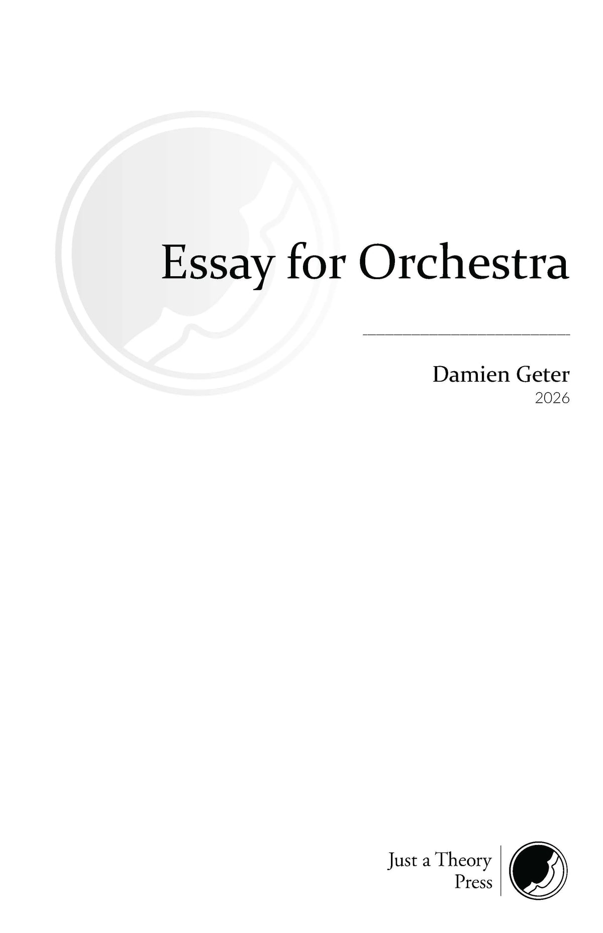 Geter: Essay