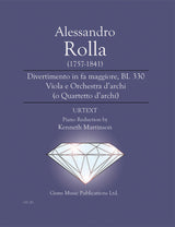 Rolla: Divertimento in F Major, BI. 330
