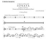 Pegram: Bassoon Sonata (arr. for baritone sax & piano)