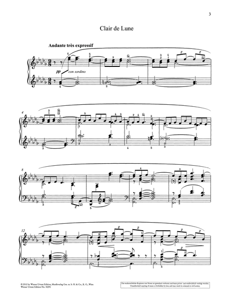 Debussy: Clair de lune