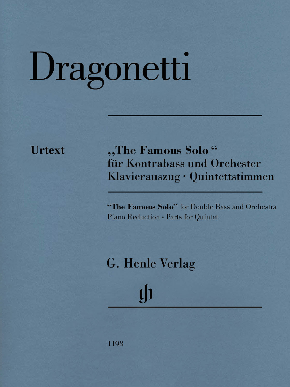 Dragonetti: "The Famous Solo" in E Minor