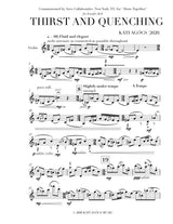 Agócs: Thirst & Quenching (Version for Violin)