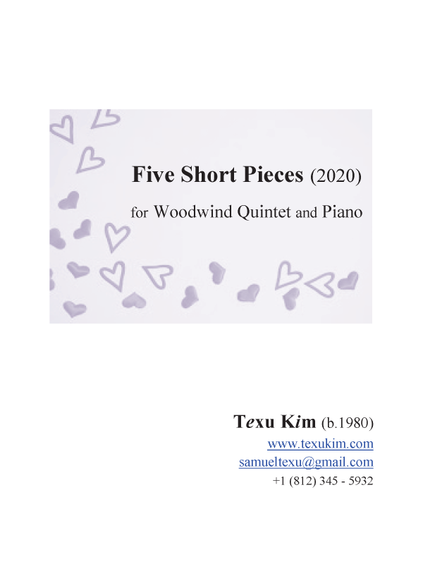 T. Kim: Five Short Pieces