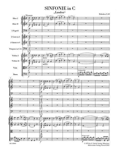 Haydn: Symphony in C Major, Hob. I:69