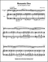 Armer: Romantic Duo (arr. for alto sax & piano)