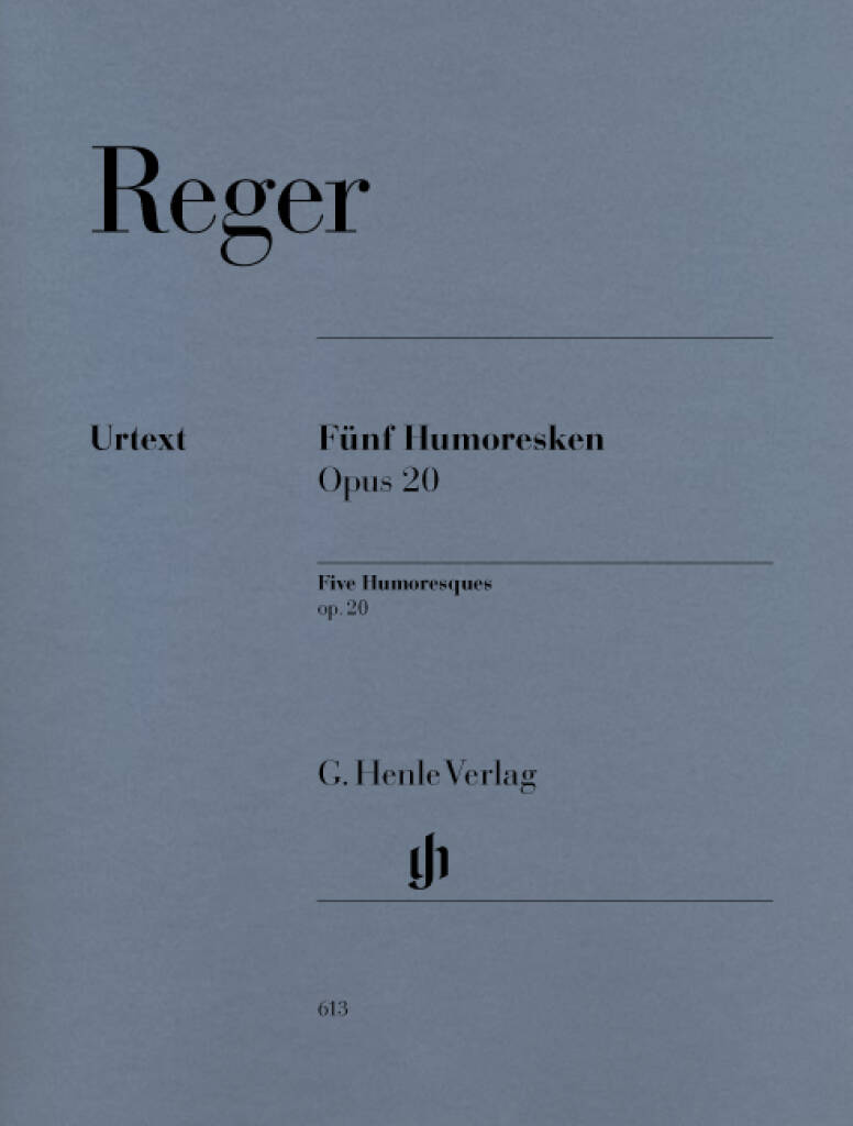 Reger: 5 Humoresques, Op. 20