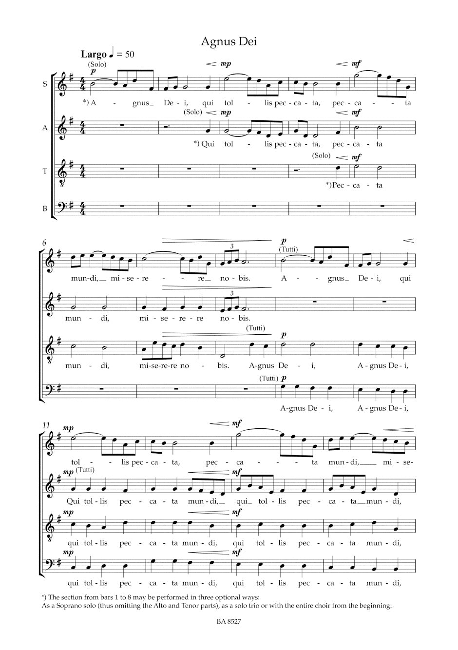 Jansson: Missa Brevis Arosiensis