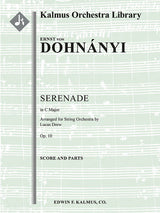 Dohnanyi: Serenade in C Major, Op. 10 (arr. for String Orchestra)