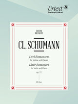 Cl. Schumann: 3 Romances, Op. 22