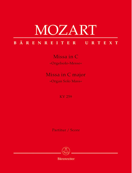 Mozart: Missa brevis in C Major, K. 259