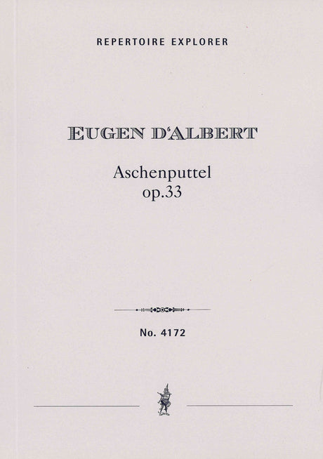 Albert: Aschenputtel, Op. 33