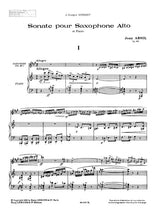 Absil: Saxophone Sonata, Op. 115