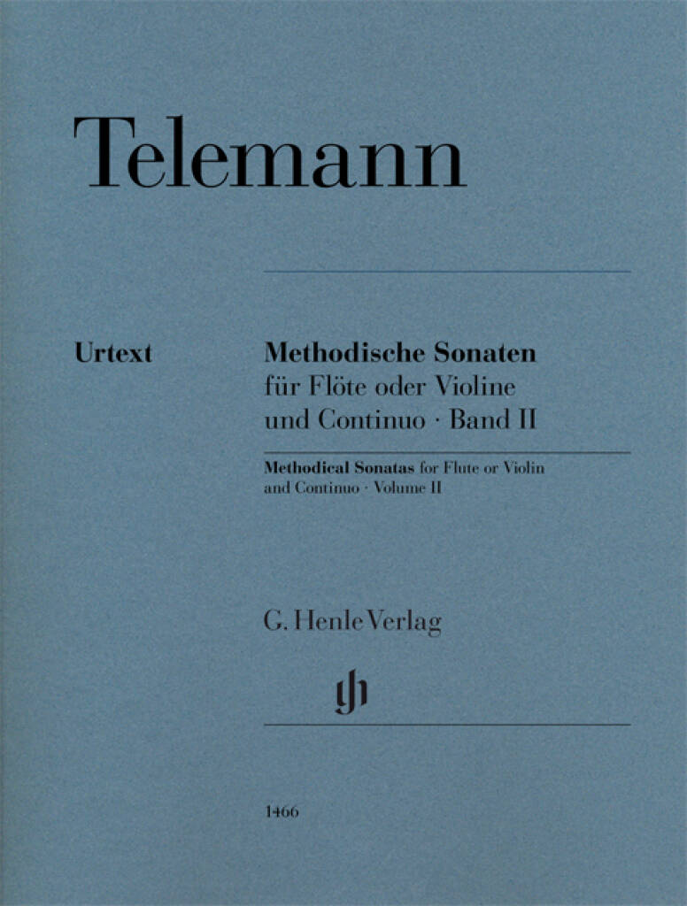 Telemann: Methodical Sonatas for Flute or Violin and Continuo