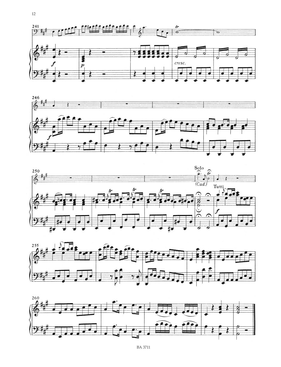 Stamitz: Cello Concerto No. 2 in A Major