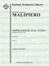 Malipiero: Impressioni dal vero terza parte