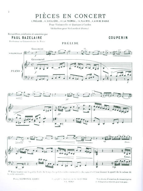 Couperin: Pièces en concert