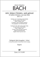Bach: Ach, lieben Christen, seid getrost, BWV 114