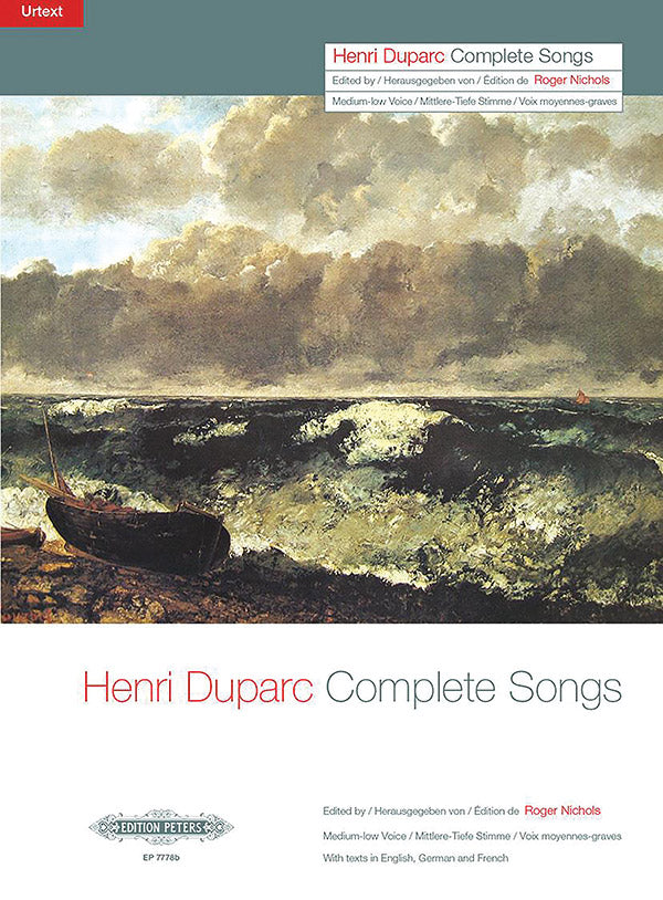Duparc: Complete Songs