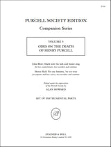 Odes on the Death of Henry Purcell