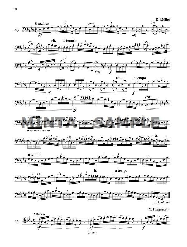 Selected Studies for Trombone - Volume 1