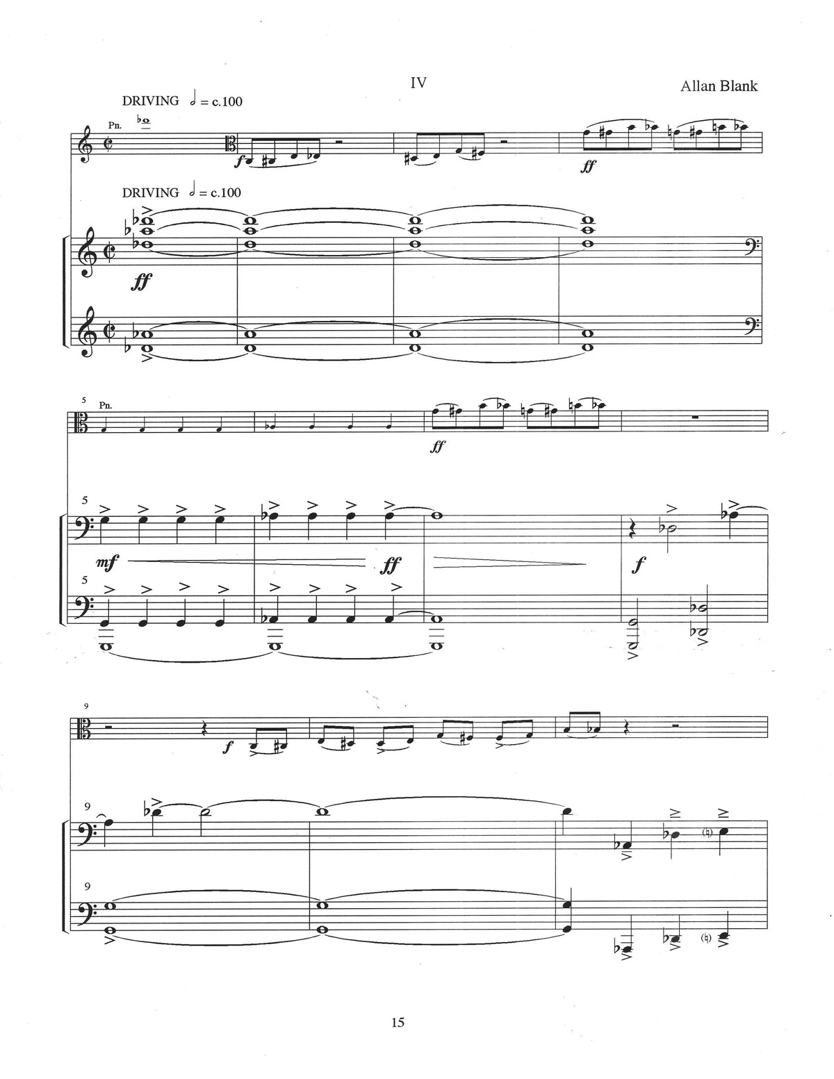 Blank: A Set of Opposites (Version for Viola & Piano)