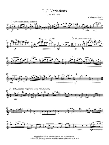 Neville: R.C. Variations