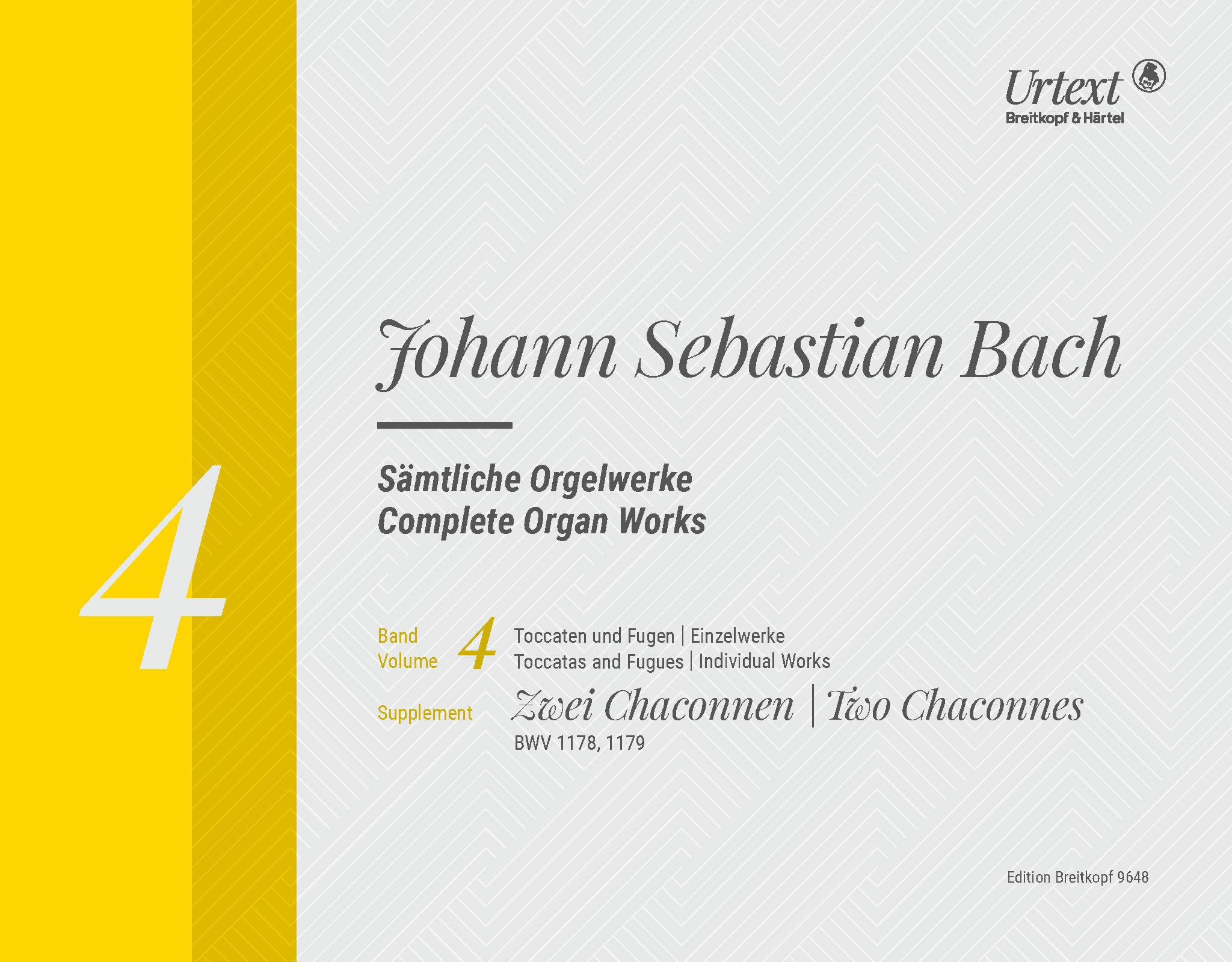 Bach: 2 Chaconnes, BWV 1178 & 1179 – Ficks Music