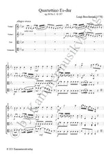 Boccherini: String Quartet in E-flat Major, G 197, Op. 26, No. 3