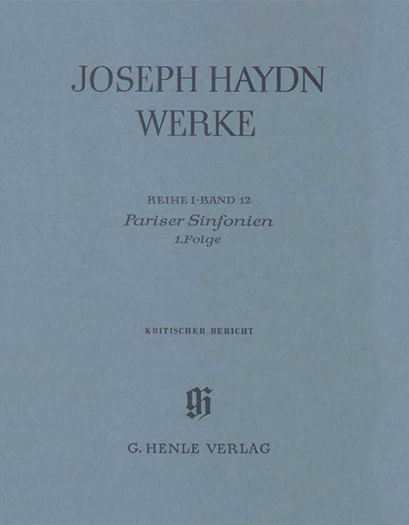 Haydn: Paris Symphonies - Volume I