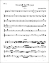 Bach: Mass in F Major, BWV 233