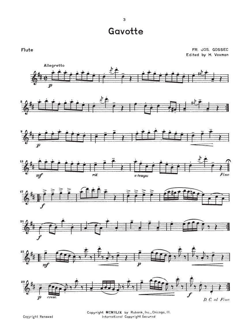 Concert and Contest Collection - Flute