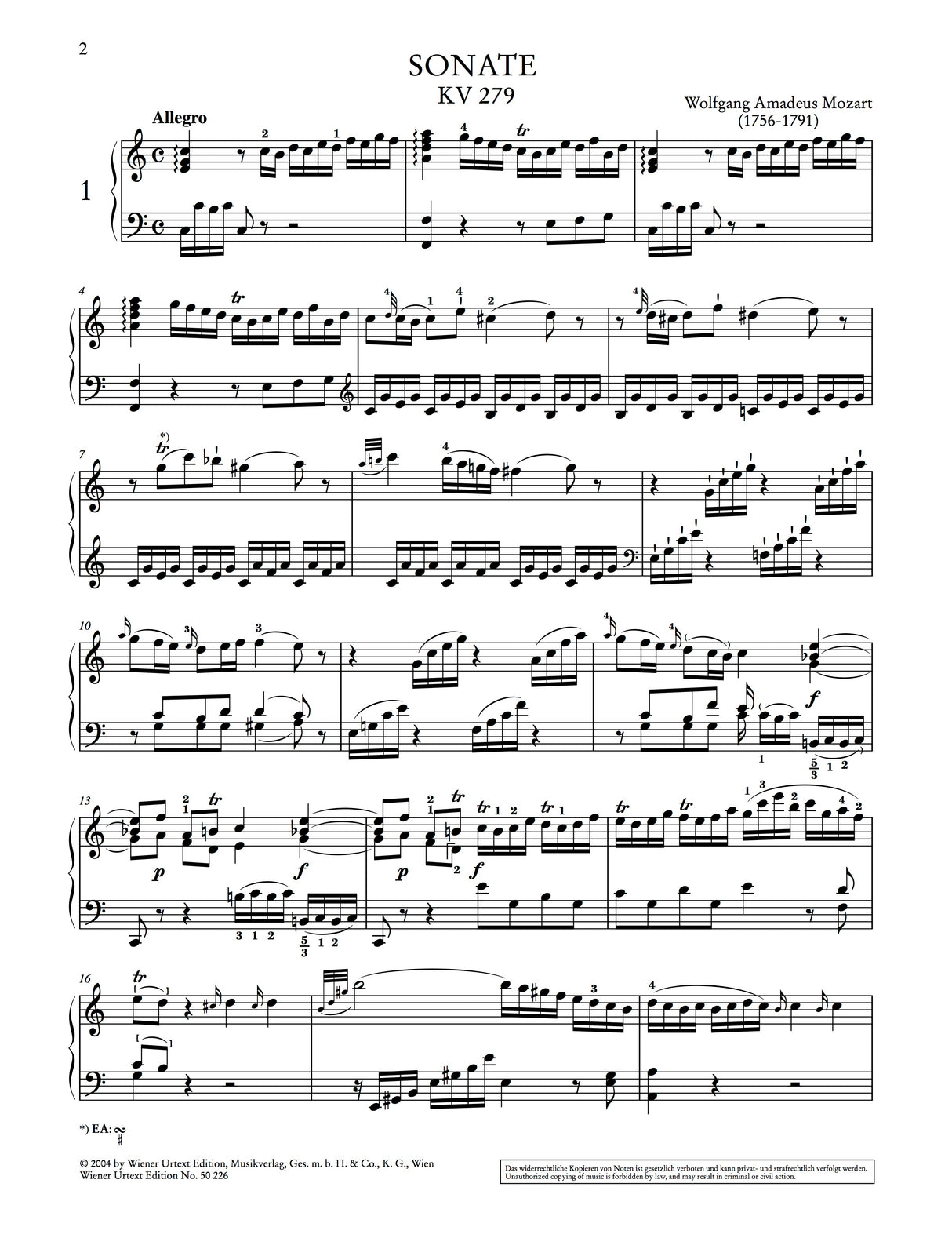 Mozart: Piano Sonatas - Volume I