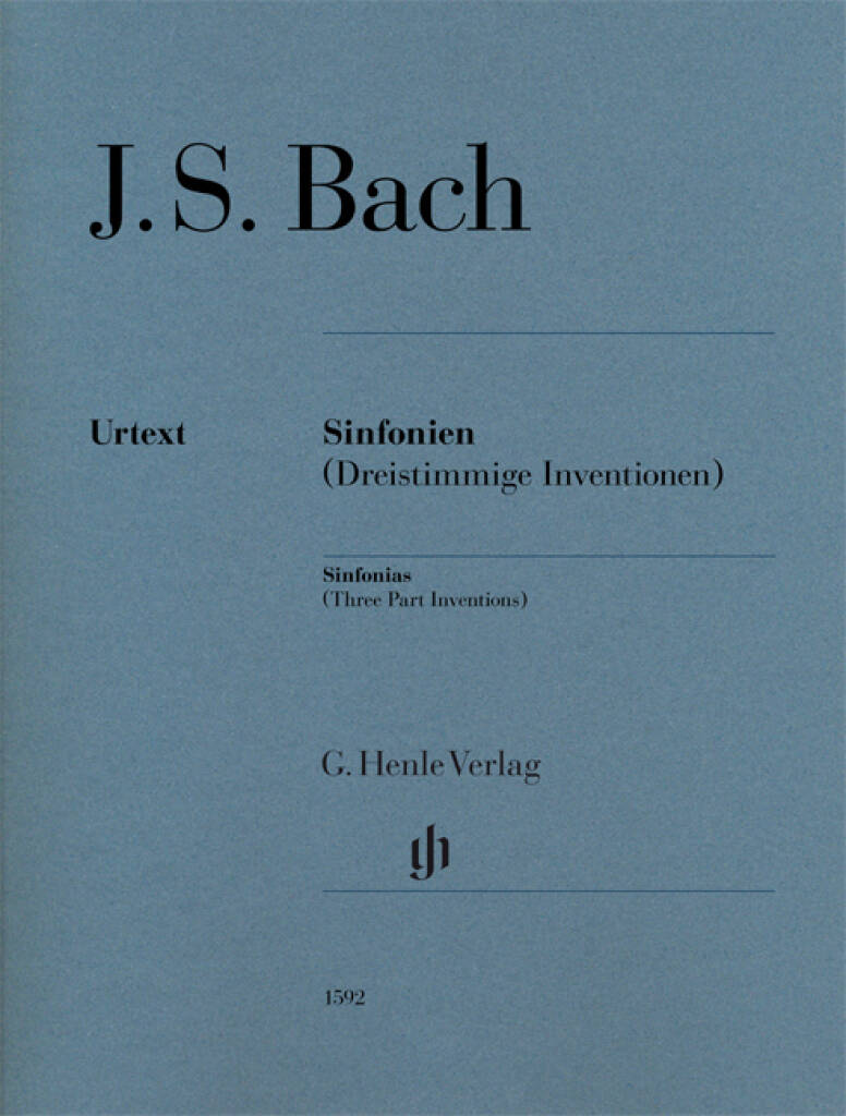 Bach: Sinfonias (Three-Part Inventions), BWV 787-801